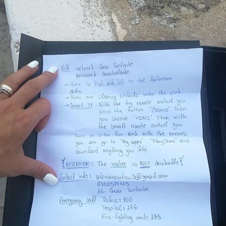 Apartament Casa Tselente Katsaráta Zewnętrze zdjęcie